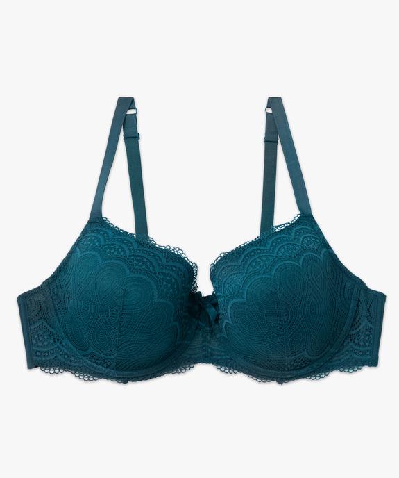 Soutien-gorge grande taille à armatures et coques fines  vue4 - GEMO(HOMWR FEM) - GEMO