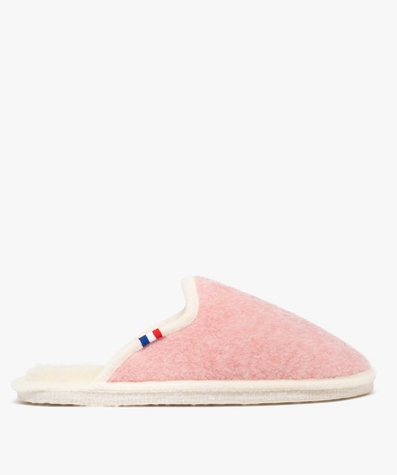 Chaussons mules doublés laine femme vue1 - GEMO(HOMWR FEM) - GEMO
