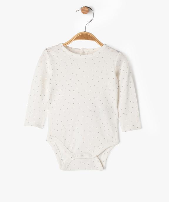 Ensemble de naissance 2 pièces salopette et body manches longues vue6 - GEMO 4G BEBE - GEMO