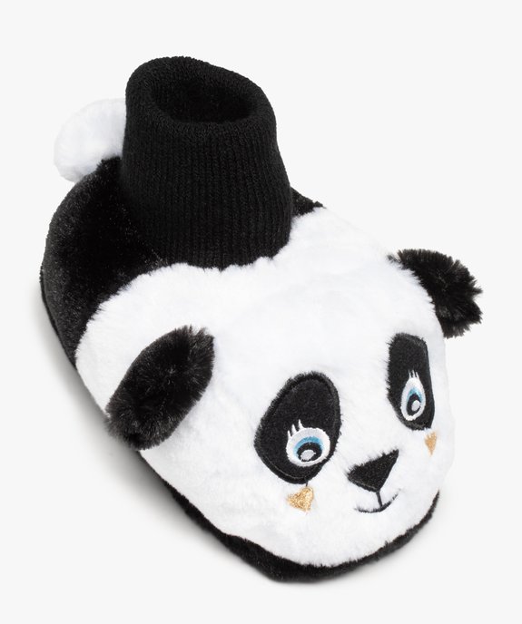 Chaussons fille 3D panda avec col chaussette vue5 - GEMO (ENFANT) - GEMO