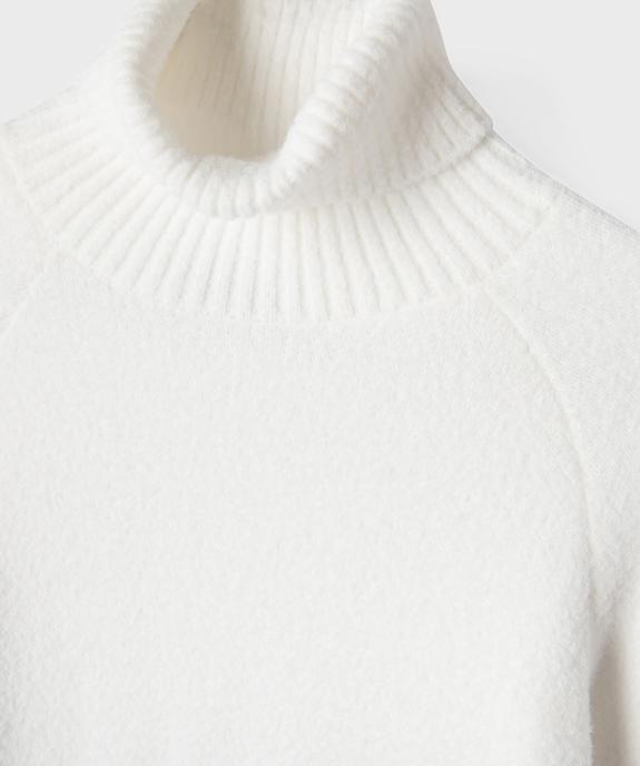 Pull col roulé en maille douillette fille vue2 - GEMO (JUNIOR) - GEMO