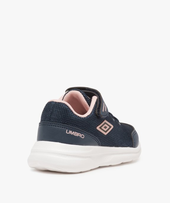 Baskets fille en mesh à scratch - Umbro vue4 - UMBRO - GEMO