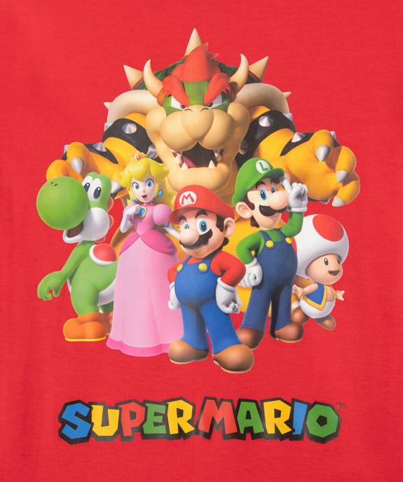 Tee-shirt manches longues imprimé garçon vue2 - MARIO - GEMO