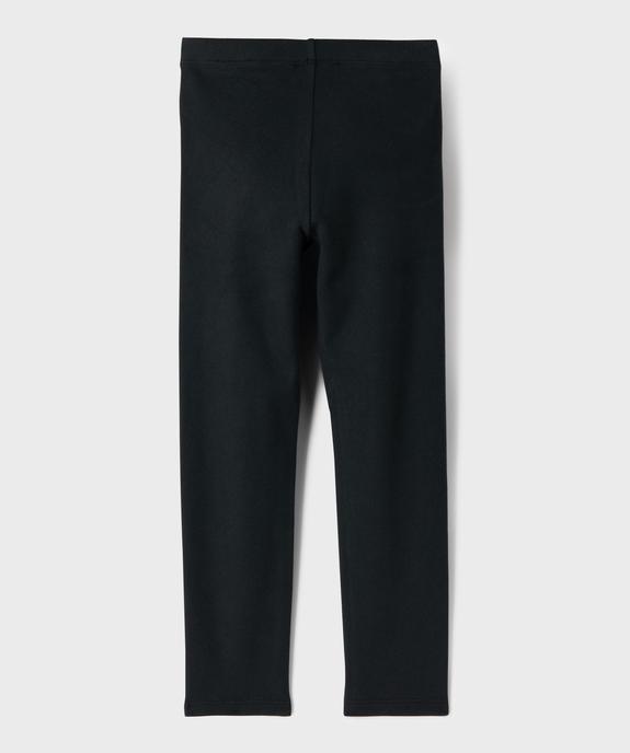 Legging long en maille chaude fille vue3 - GEMO (ENFANT) - GEMO