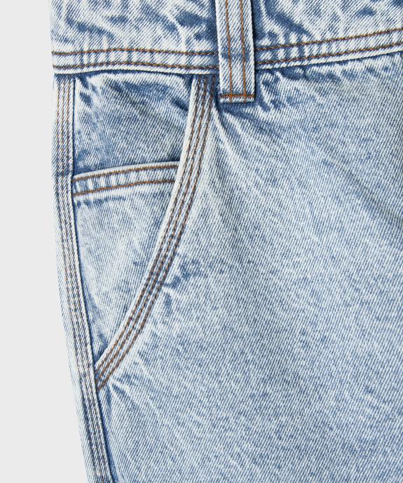 Jean Regular charpentier à taille réglable garçon vue2 - GEMO 4G GARCON - GEMO