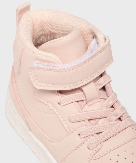 Baskets montantes fermeture scratch bébé fille - 5 Miles vue6 - LOVELY WINGS - GEMO