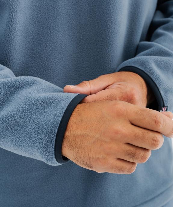 Sweat à capuche en maille polaire homme - Roadsign vue5 - ROADSIGN G4G - GEMO