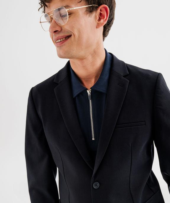 Veste de costume en maille extensible homme  vue7 - GEMO (HOMME) - GEMO
