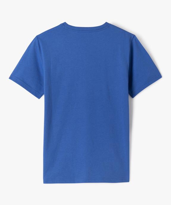 Tee-shirt imprimé estival garçon vue3 - GEMO 4G GARCON - GEMO