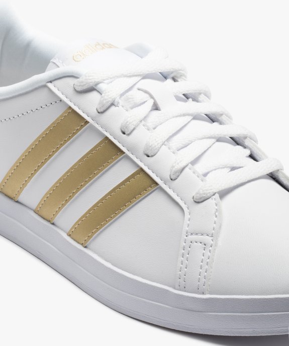Baskets femme bicolores à lacets – Adidas Courtpoint vue6 - ADIDAS - GEMO