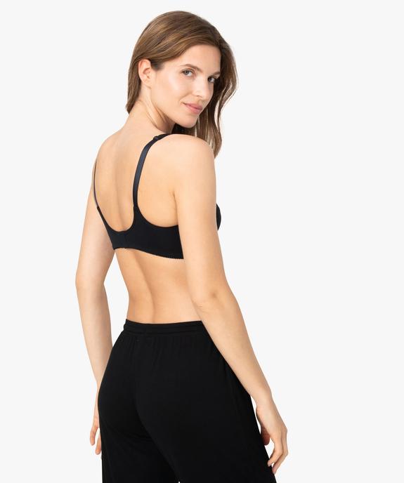 Soutien-gorge d’allaitement forme emboitante vue3 - GEMO 4G FEMME - GEMO