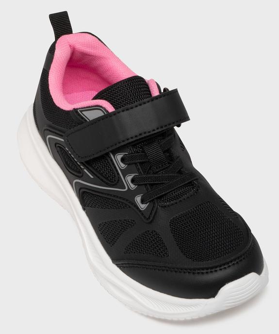 Baskets running en mesh fermeture scratch fille - 5 Miles vue5 - LOVELY WINGS - GEMO