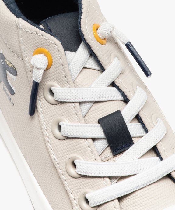 Tennis montantes déperlantes garçon vue8 - BUGGY GEMO FOR GOOD - GEMO