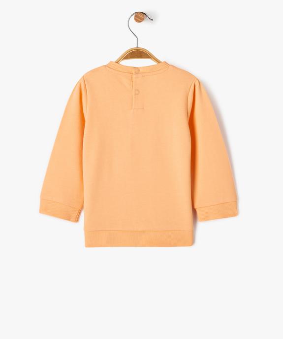 Sweat léger à message bébé garçon vue3 - GEMO 4G BEBE - GEMO