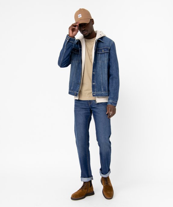 Sweat zippé à capuche homme vue6 - GEMO 4G HOMME - GEMO