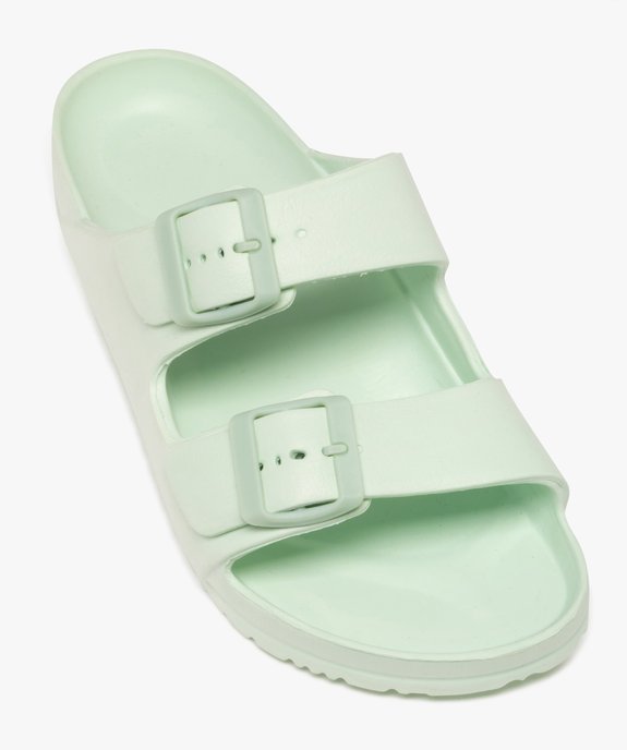 Sandales de plage avec brides ajustables femme vue5 - GEMO (PLAGE) - GEMO