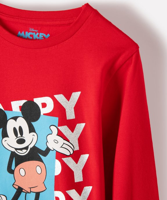 Tee-shirt garçon avec motif Mickey Disney Gemo Garçon Vêtements Tops & T-shirts T-shirts Manches courtes 