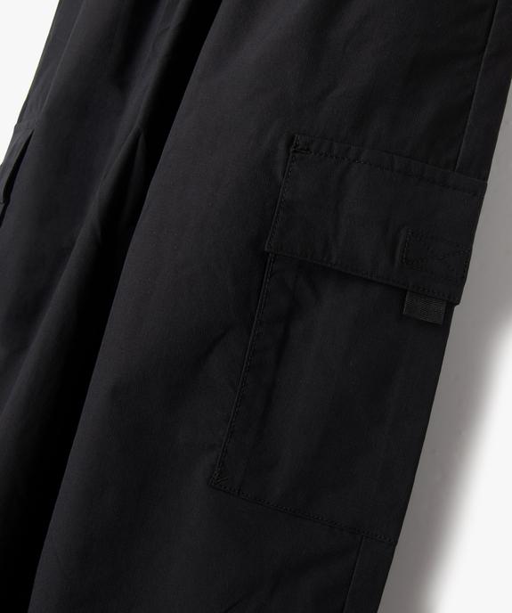 Pantalon cargo large à enfiler garçon vue4 - GEMO (JUNIOR) - GEMO