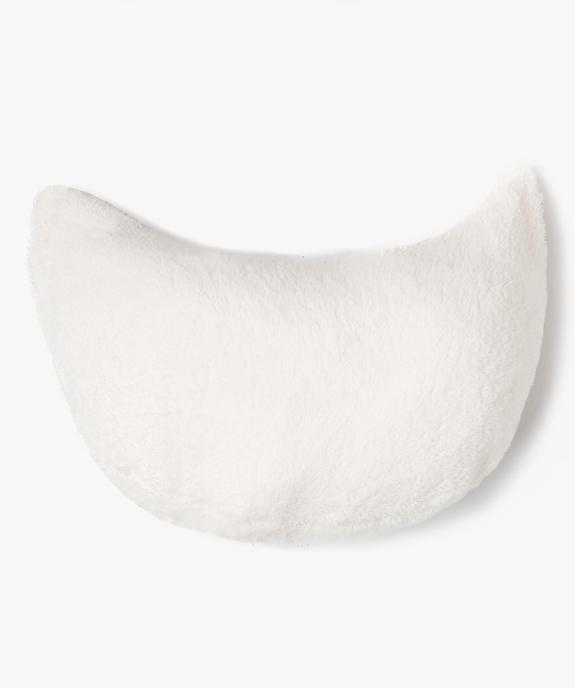 Cape hoodie et coussin 2-en-1 en maille peluche femme vue7 - GEMO(HOMWR FEM) - GEMO
