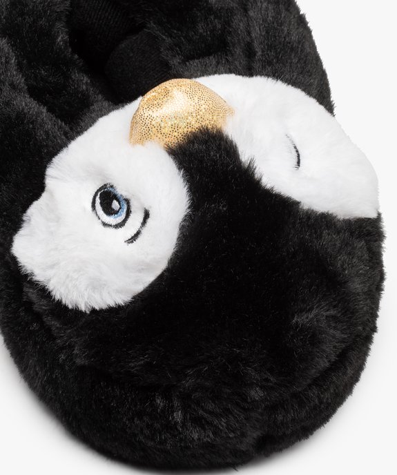 Chaussons fille 3D pingouin avec bec doré vue6 - GEMO (ENFANT) - GEMO