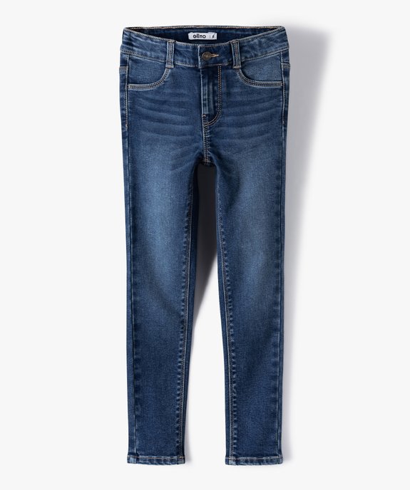 Jean ultra skinny à taille réglable fille vue1 - GEMO 4G FILLE - GEMO