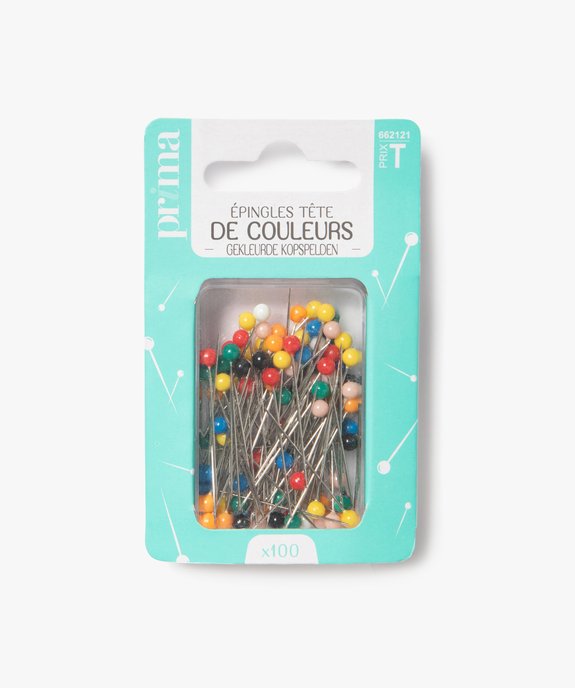 Epingles tête de couleur vue3 - PRIMA - GEMO