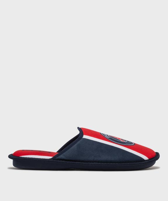 Chaussons mules PSG tricolores homme - Paris Saint Germain vue1 - PSG - GEMO