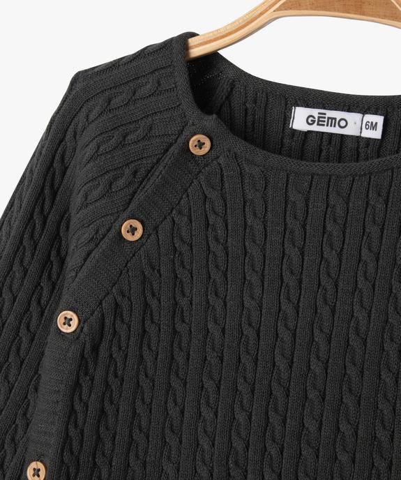 Gilet brassière avec fermeture latérale bébé vue3 - GEMO(BB COUCHE) - GEMO