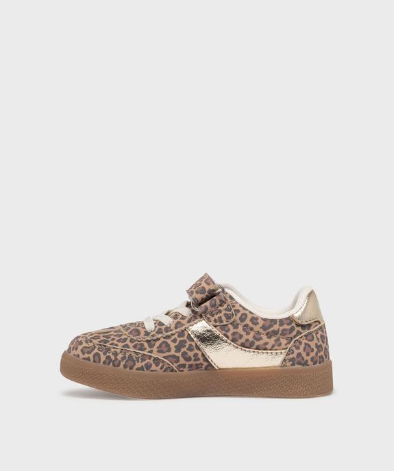 Baskets à scratch avec touches métallisées fille - Lovely Wings vue3 - LOVELY WINGS - GEMO