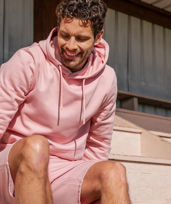 Sweat à capuche intérieur molletonné homme vue6 - GEMO 4G HOMME - GEMO