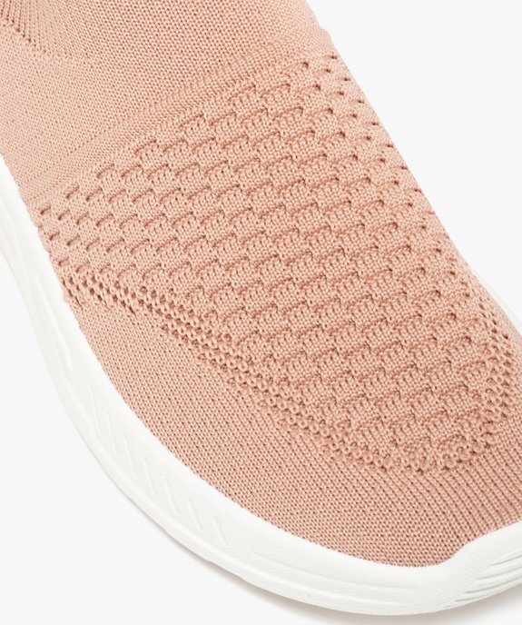 Baskets femme extra souples en maille unie vue6 - GEMO (SPORTSWR) - GEMO