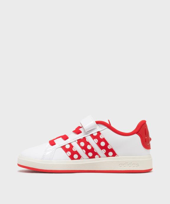Baskets Grand Court Minnie Mouse fille - Adidas X Disney vue3 - ADIDAS - GEMO