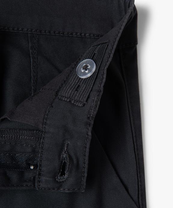 Pantalon chino 100% coton garçon vue2 - GEMO 4G GARCON - GEMO