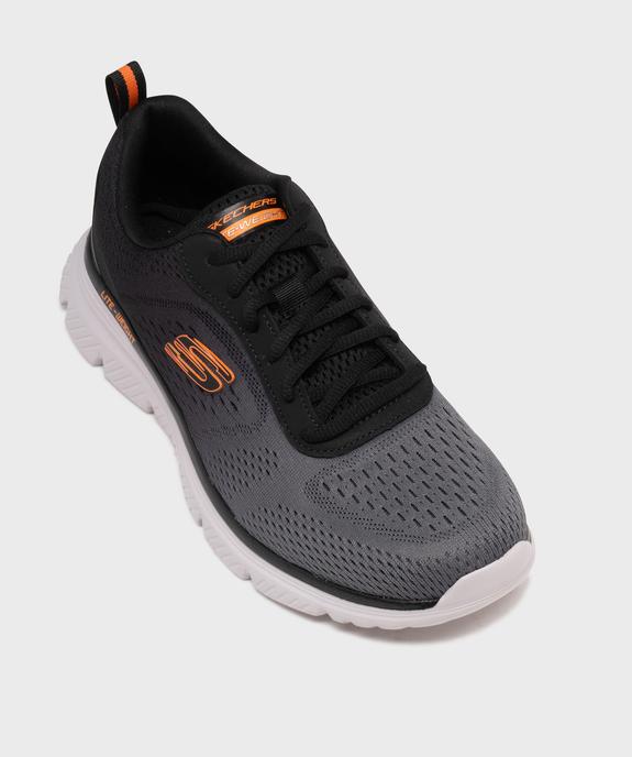 Baskets basses ultra légères en mesh vegan homme - Skechers vue5 - SKECHERS - GEMO
