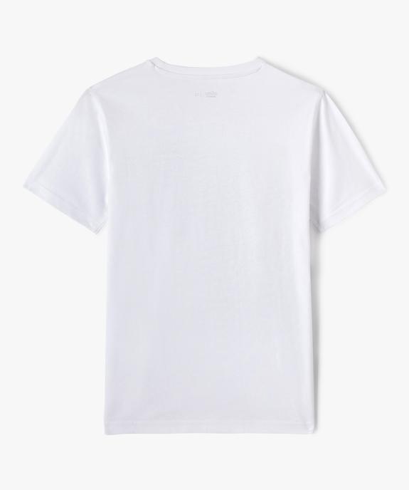 Tee-shirt imprimé 100% coton garçon vue3 - GEMO 4G GARCON - GEMO