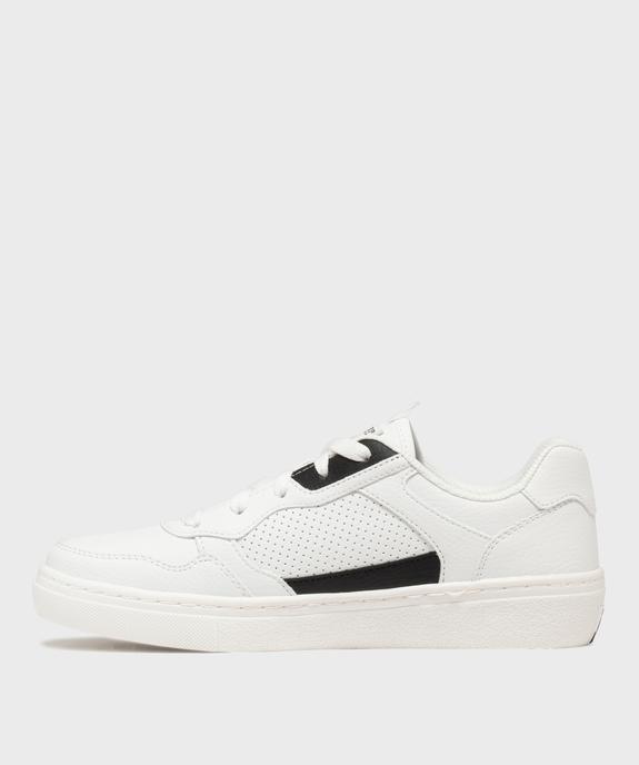 Baskets basses en matière vegan et semelle à mémoire de forme femme - Skechers vue3 - SKECHERS - GEMO