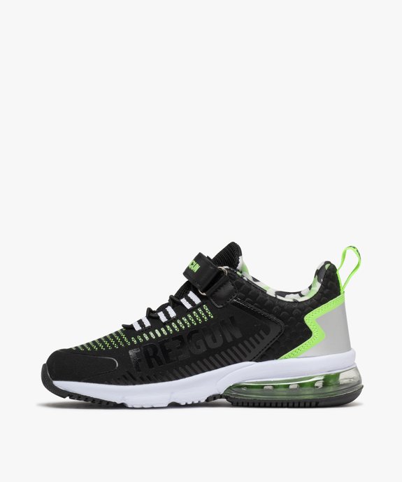 Baskets sport à scratch Freegun garçon vue3 - FREEGUN - GEMO