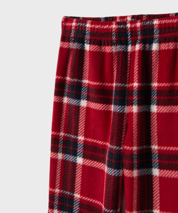 Pyjama en polaire imprimé Noël garçon vue3 - GEMO (ENFANT) - GEMO
