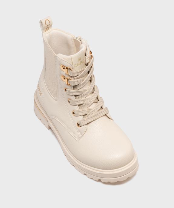 Boots avec élastique et semelle crantée fille - Chipie vue5 - CHIPIE - GEMO