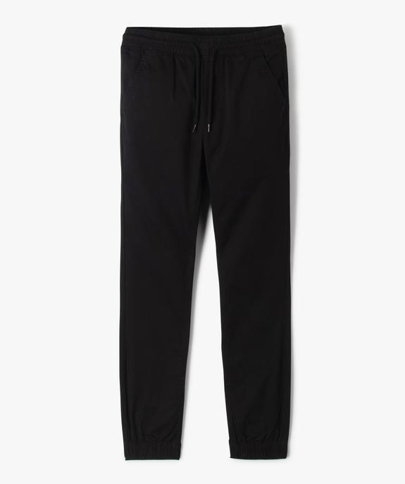 Pantalon jogger coupe slim garçon vue1 - GEMO (JUNIOR) - GEMO