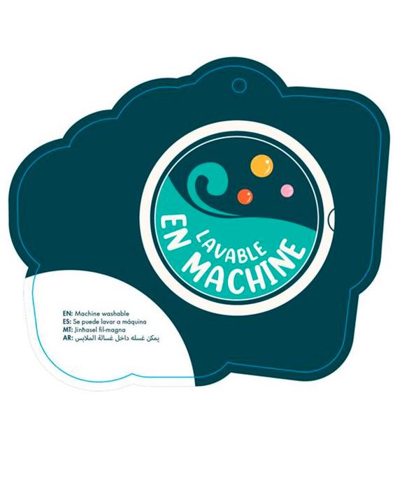Baskets basses en toile avec scratch garçon - 5 Miles vue2 - 5 MILES GEMO FOR GOOD - GEMO
