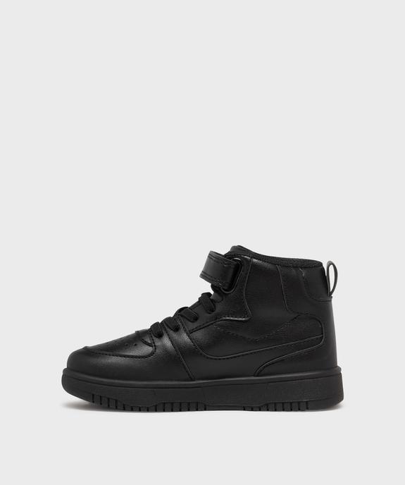 Baskets montantes à scratch garçon vue3 - 5 MILES - GEMO