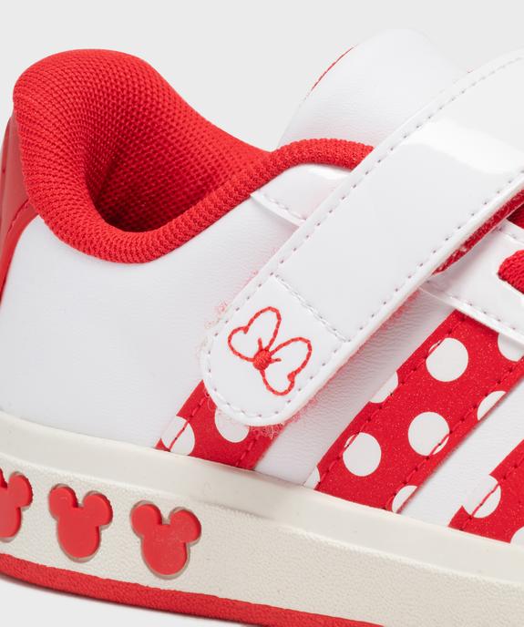 Baskets Grand Court Minnie Mouse fille - Adidas X Disney vue6 - ADIDAS - GEMO