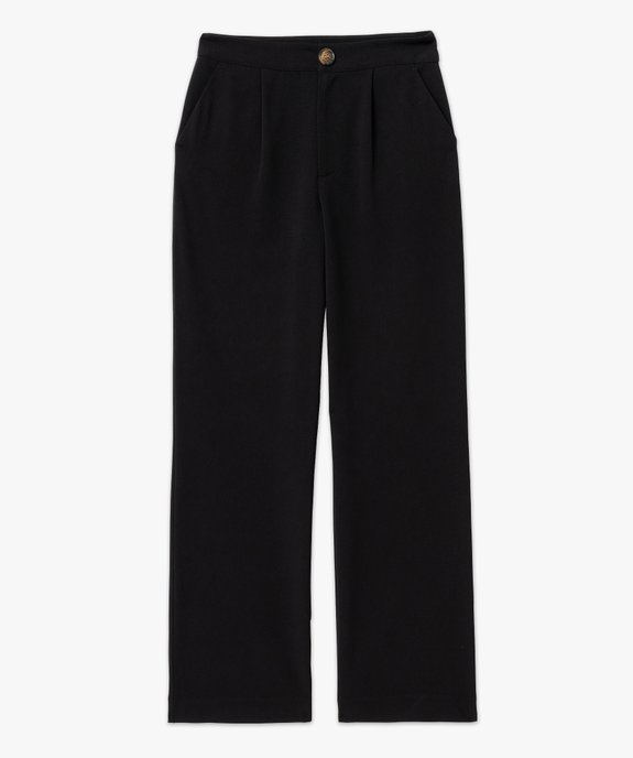 Pantalon fluide coupe large taille haute femme vue4 - GEMO(FEMME PAP) - GEMO