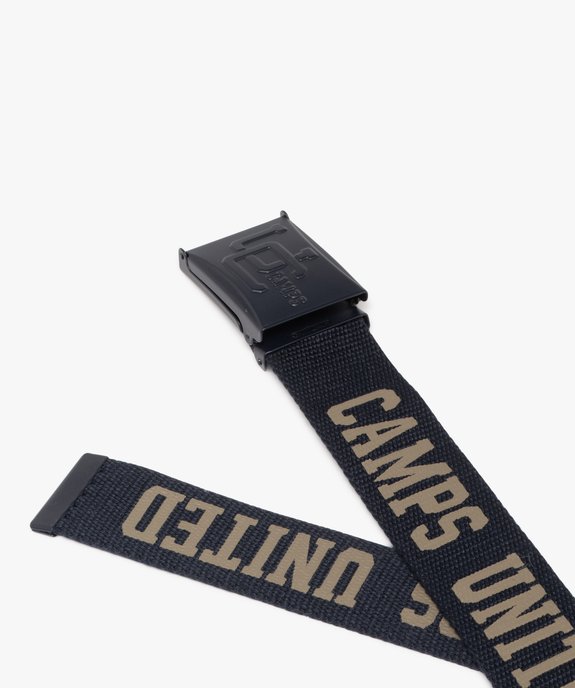 Ceinture en toile tissée homme - Camps United vue3 - CAMPS UNITED - GEMO