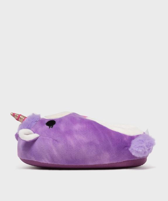 Chaussons en volume fantaisie en forme d'animal femme - Squishmallows vue3 - SQUISHMALLOWS - GEMO