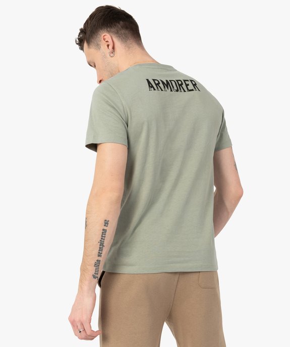 Tee-shirt homme avec motif The Mandalorian – Star Wars vue3 - THE MANDALORIAN - GEMO