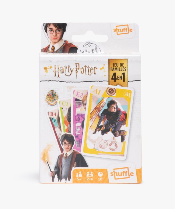 Jeu de familles 4 en 1 Harry Potter vue1 - HARRY POTTER - GEMO