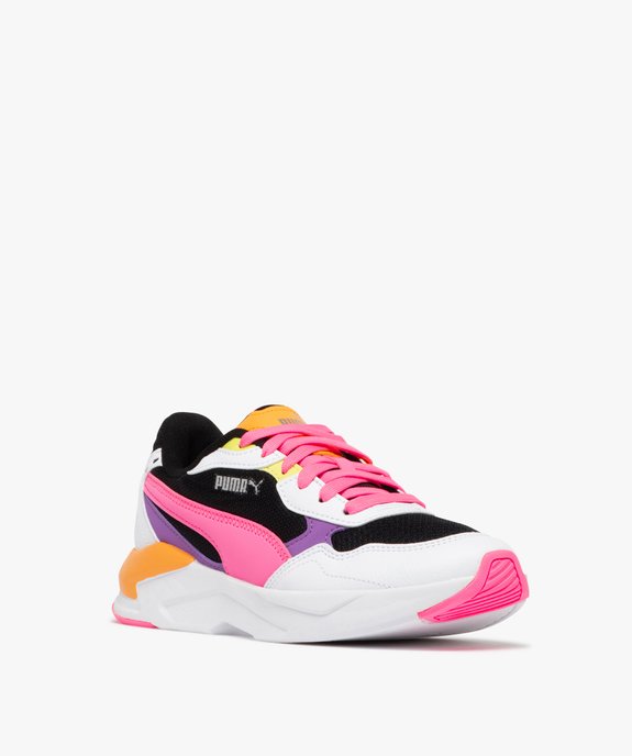 Baskets femme en mesh contrasté et à lacets style running - Puma vue2 - PUMA - GEMO