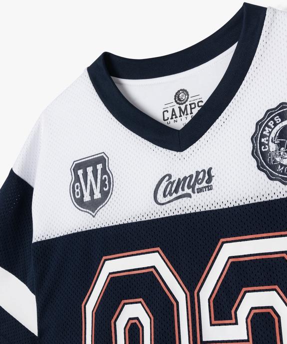 Tee-shirt esprit collège pour garçon vue3 - CAMPS - GEMO